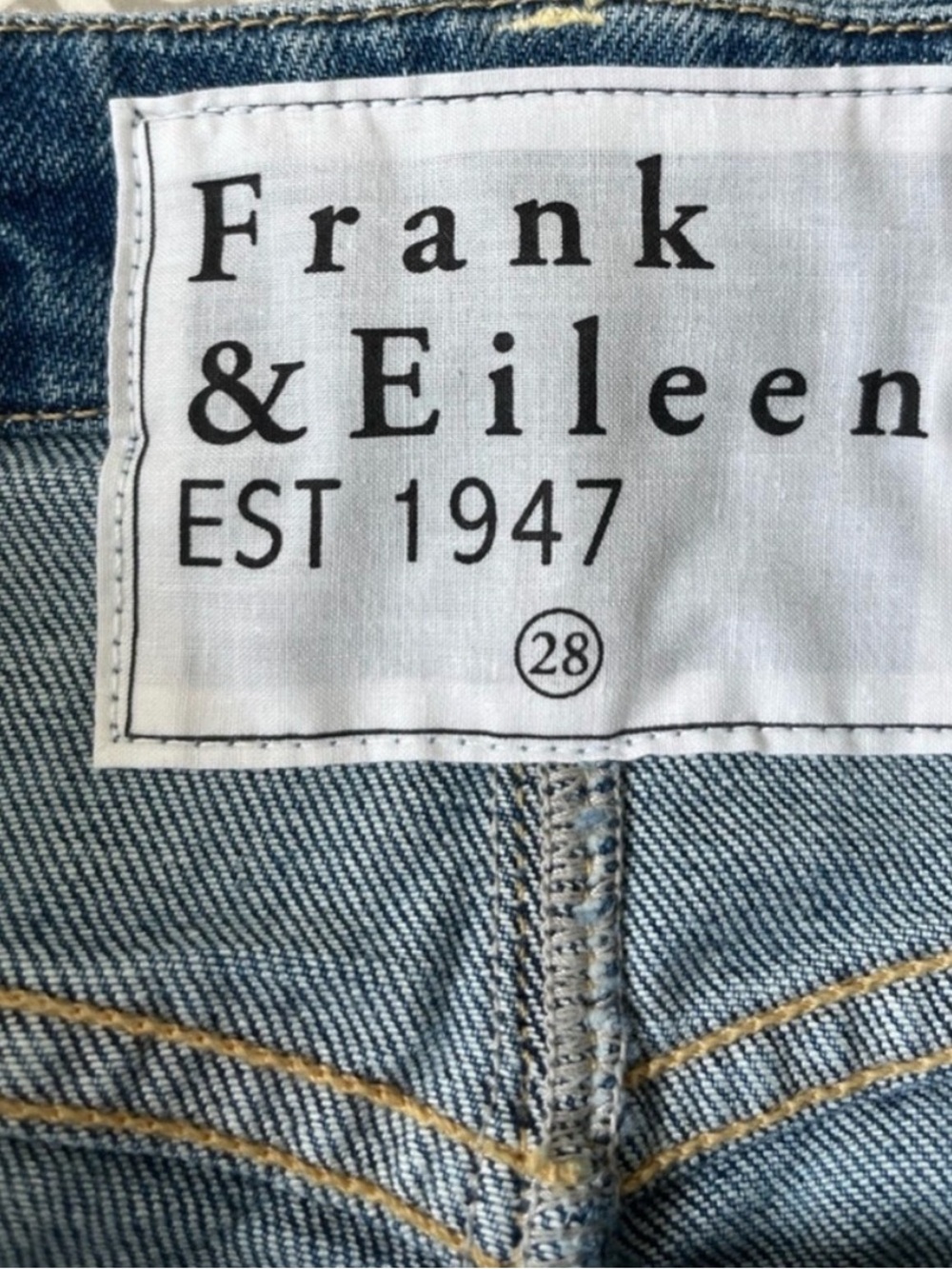 Frank & Eileen Donnybrook midi denim skirt - Picture 3 of 5